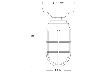 Harbor Ceiling Mount